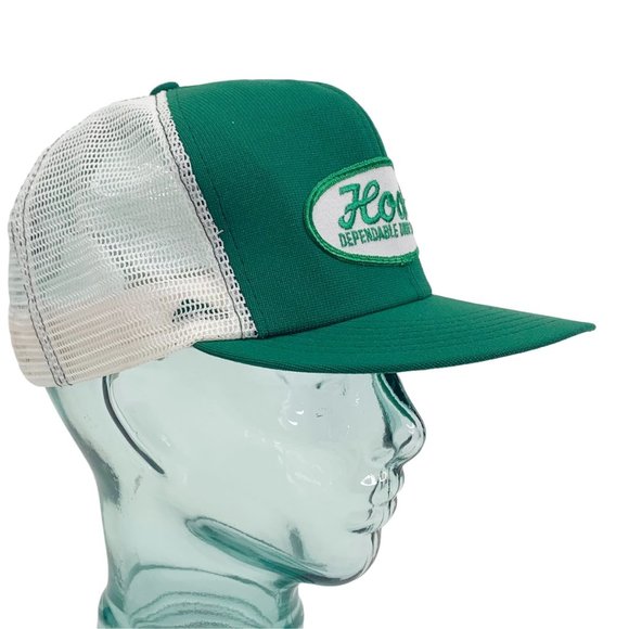 Vintage Hooks Drug Store Trucker Hat Cap Patch Mesh Snapback M to L Pharmacy USA - Picture 3 of 9